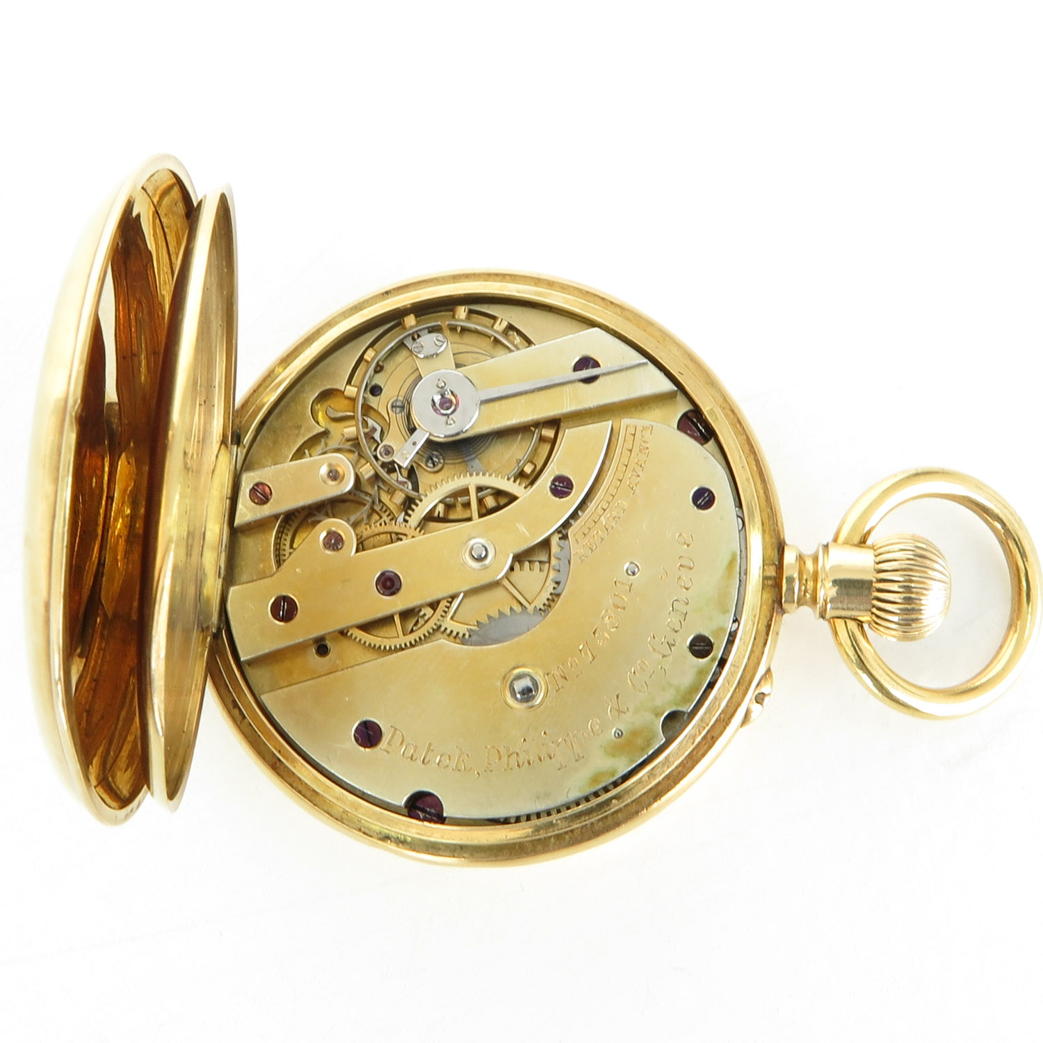 18KG Patek Philippe & Co Pocket Watch 1887 - Image 5 of 6