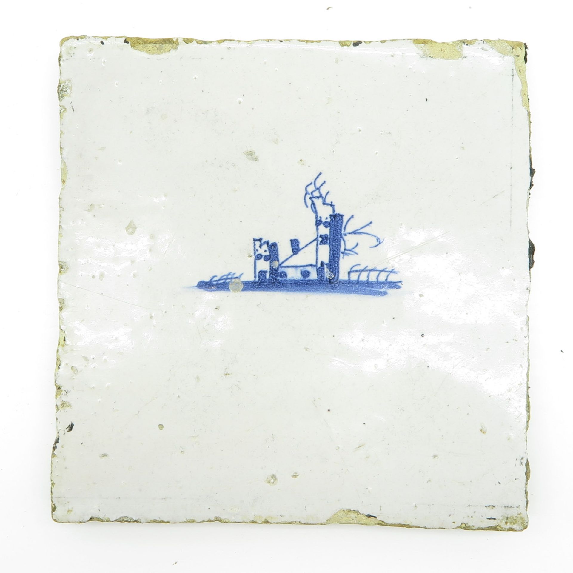 17th Century Dutch Tile