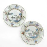 18th Century Ba-Xian Decor Plates