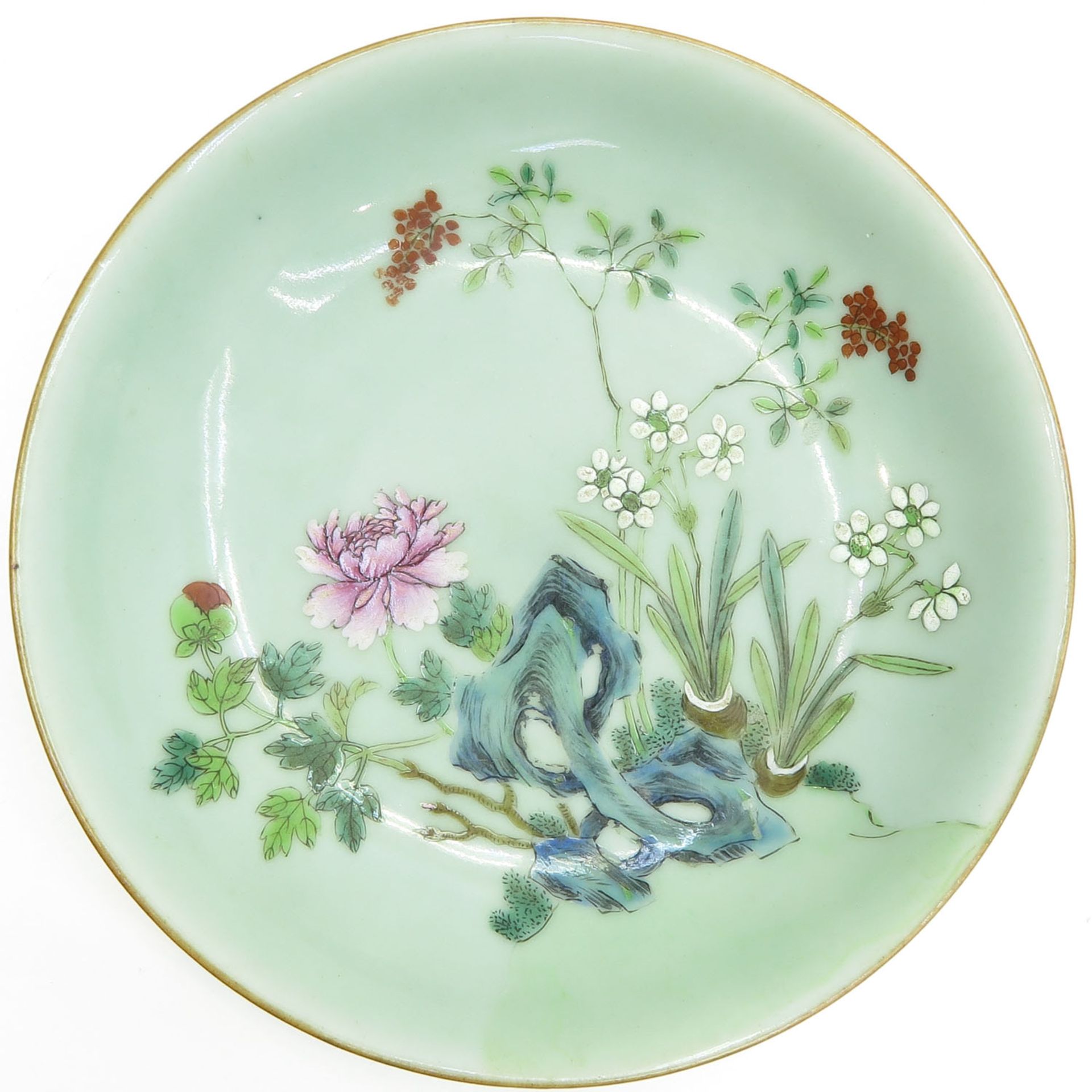 19th Century China Porcelain Plate