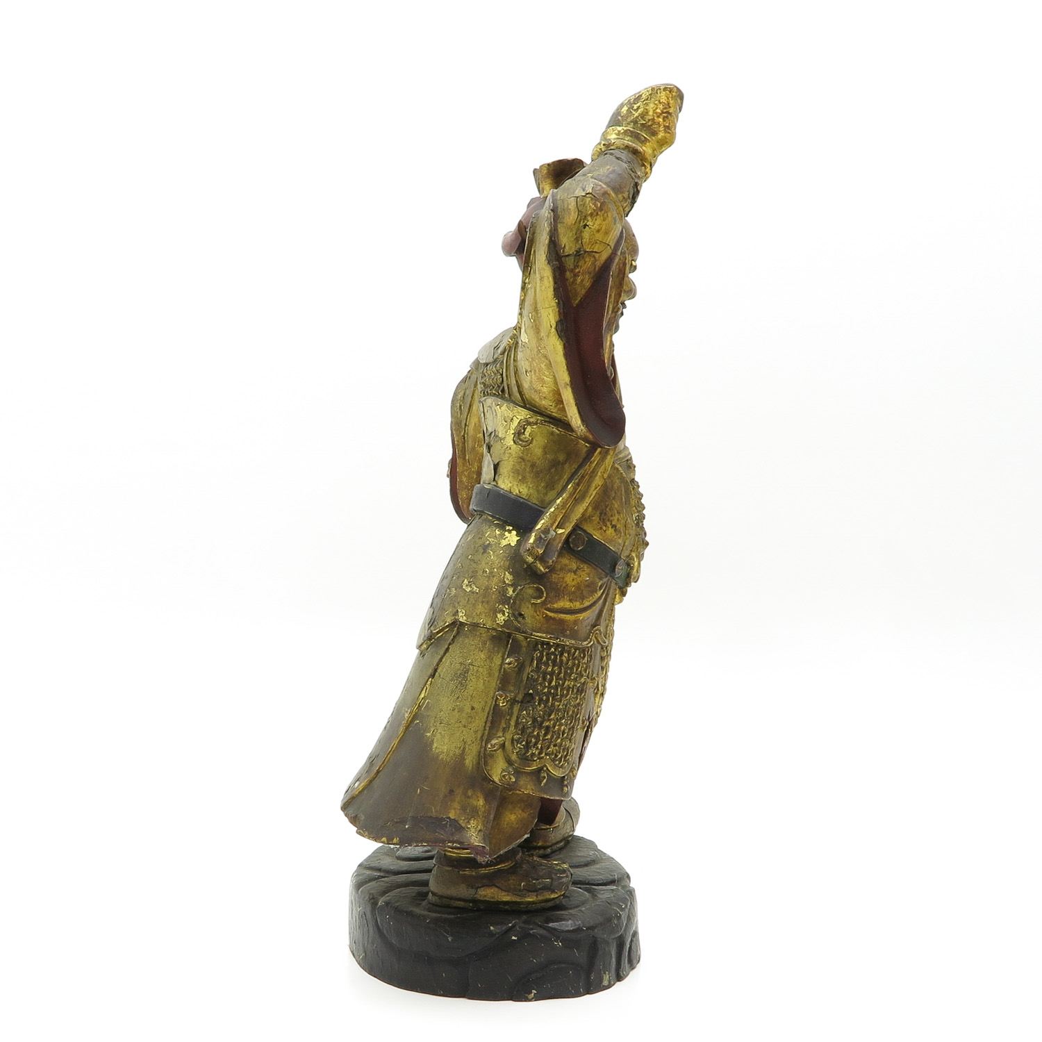 18th / 19th Century Carved Chinese Wood Sculpture - Image 4 of 6