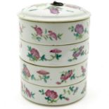 19th Century China Porcelain Food Container