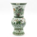 China Porcelain Famille Verte Vase