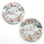 18th Century China Porcelain Plates