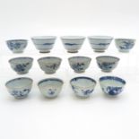 Diverse Lot of China Porcelain Cups
