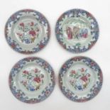 18th Century Porcelain Famille Rose Plates