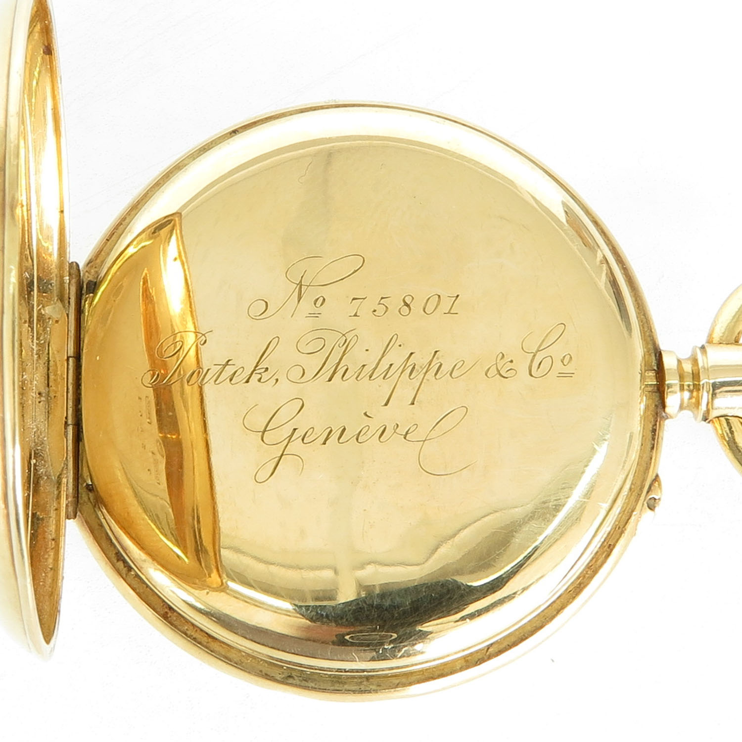 18KG Patek Philippe & Co Pocket Watch 1887 - Image 3 of 6