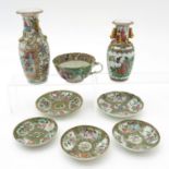 Diverse Lot of Cantonese Porcelain