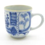China Porcelain Blue and White Cup