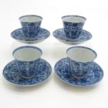 China Porcelain Cups and Saucers