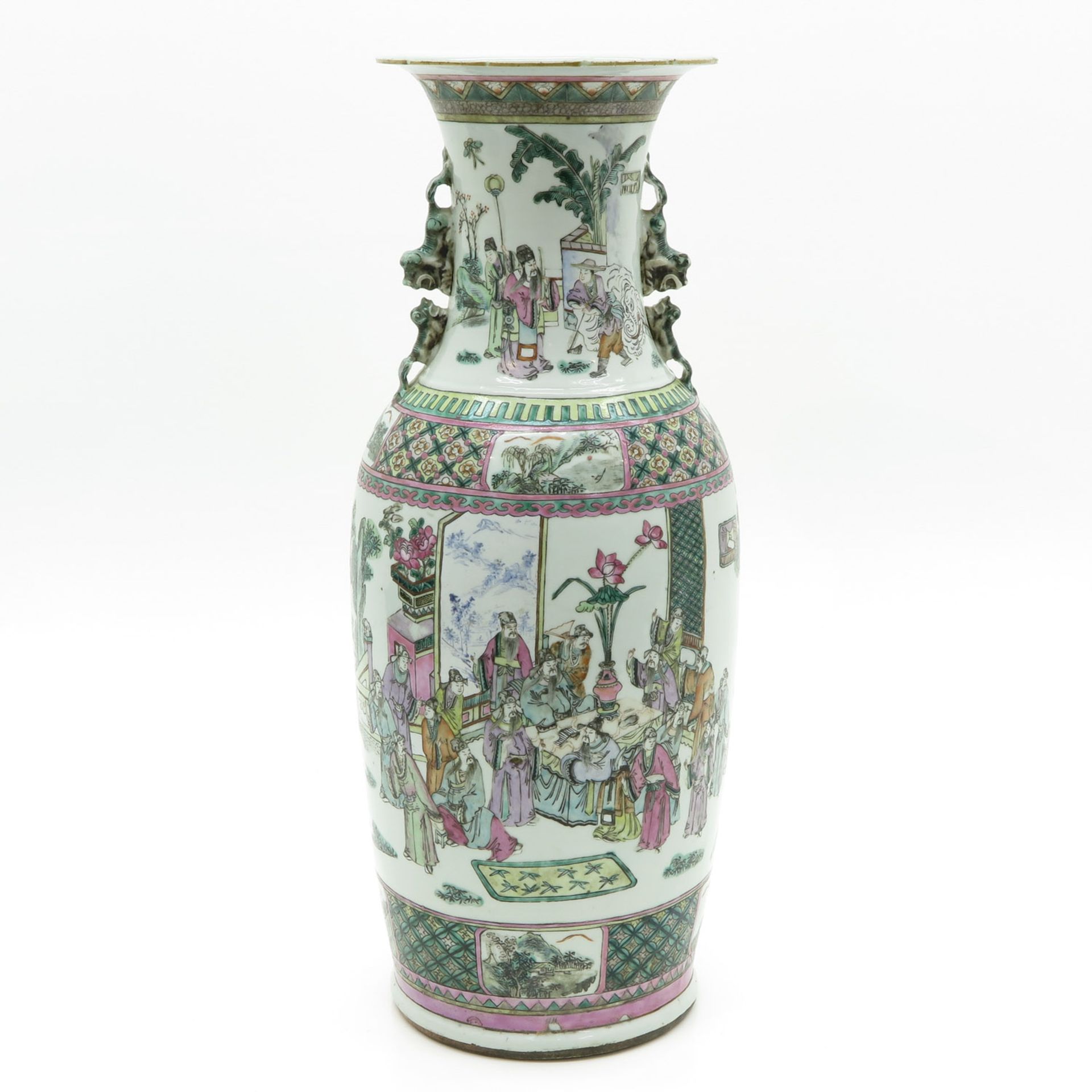 China Porcelain Famille Rose Vase - Bild 3 aus 6