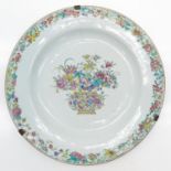 19th Century China Porcelain Plate