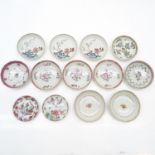 Lot of China Porcelain Saucers