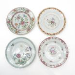 Lot of 4 China Porcelain Plates