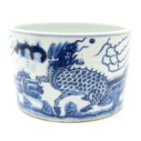 19th Century Porcelain Fish Bowl