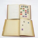 Lot of 2 Postage Stamp Albums