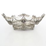 Dutch Silver Louis XVI Style Bread Basket