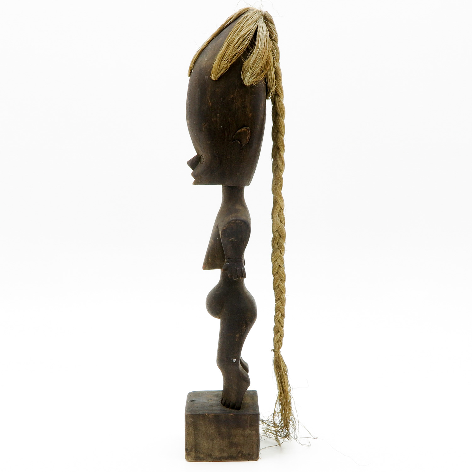 Ethnographic Carved Wood Sculpture - Image 2 of 5