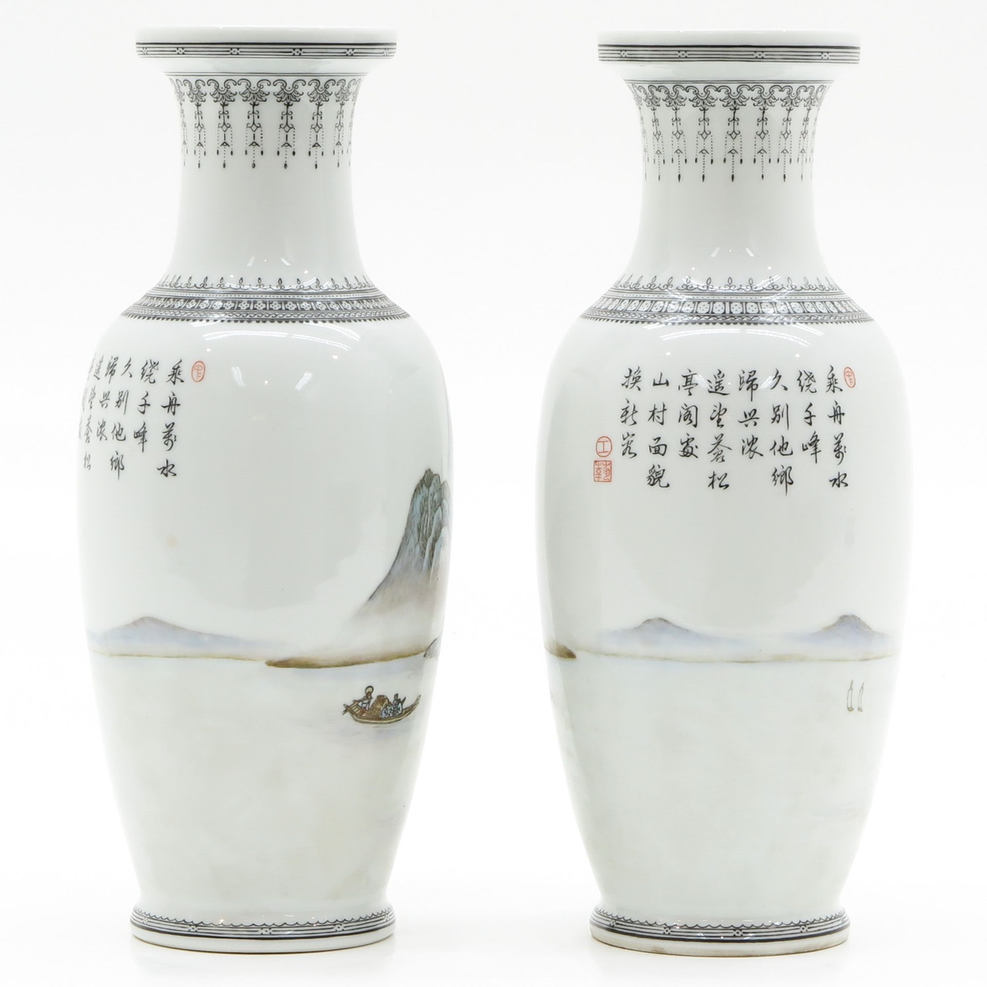 Pair of Republic Period Vases - Bild 3 aus 6