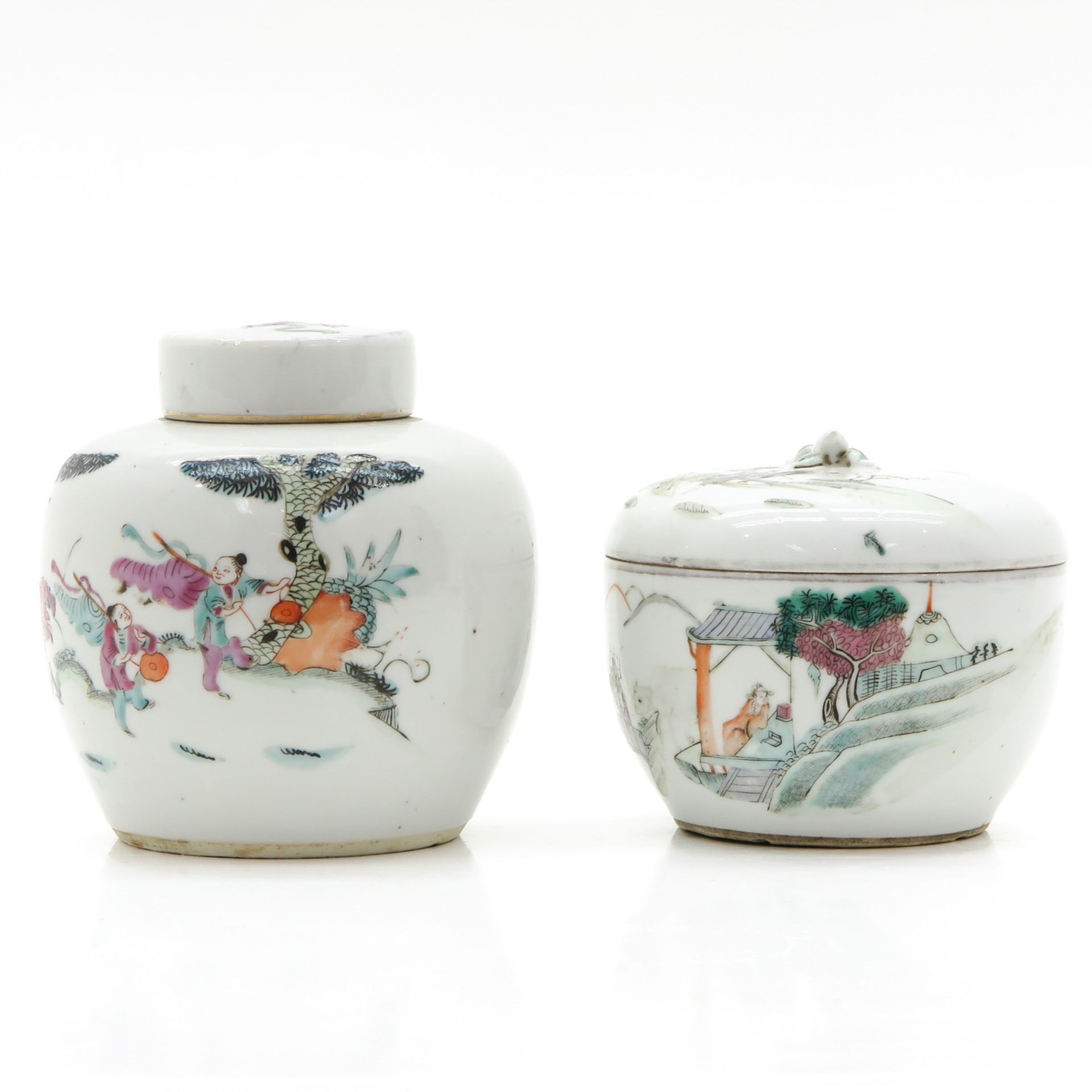 China Porcelain Lidded Jar and Ginger Jar - Bild 2 aus 6