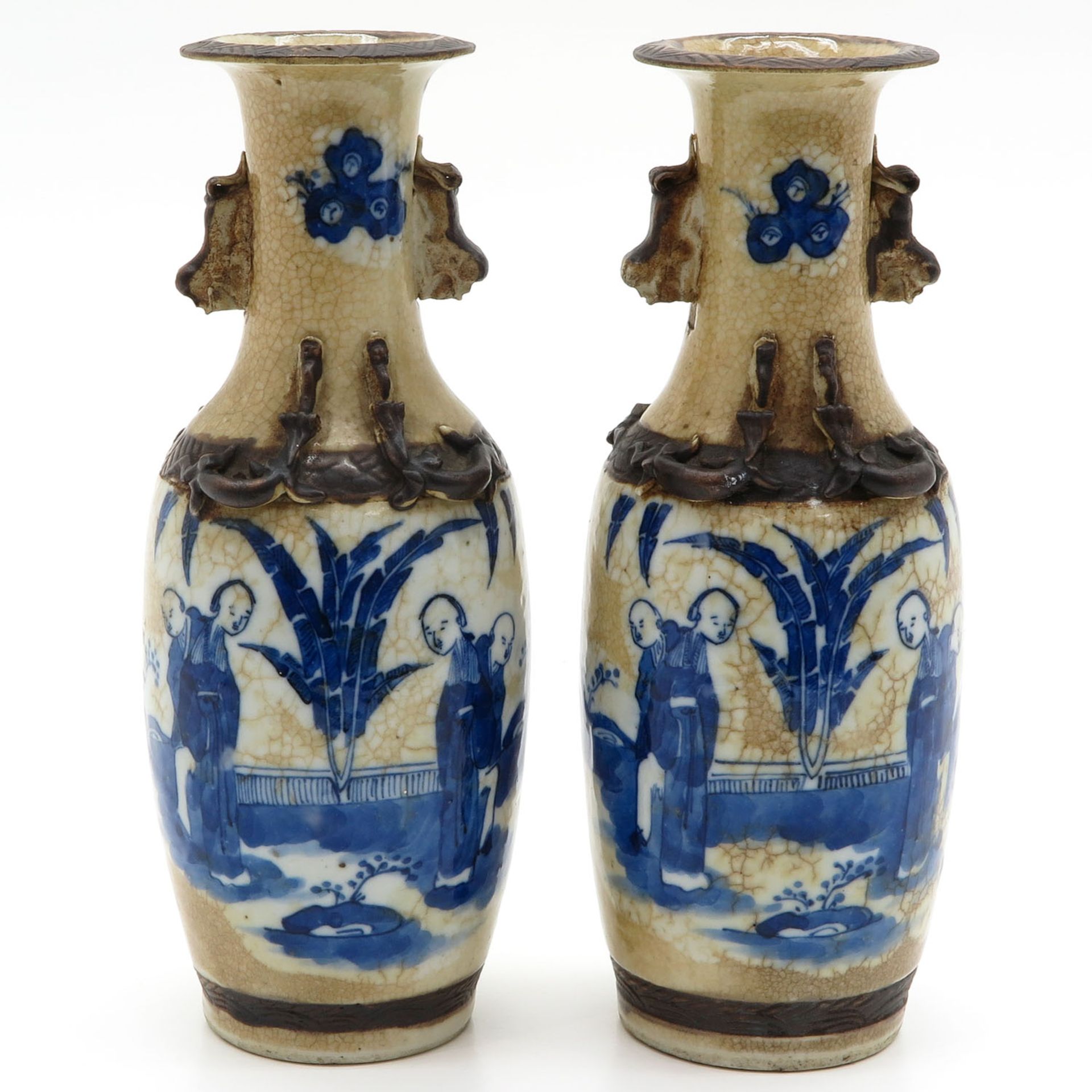 China Porcelain Nanking Vases