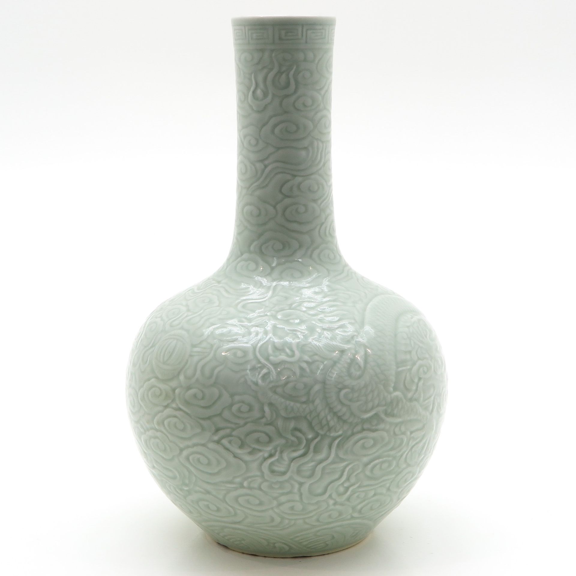 China Porcelain Celadon Vase - Bild 2 aus 6