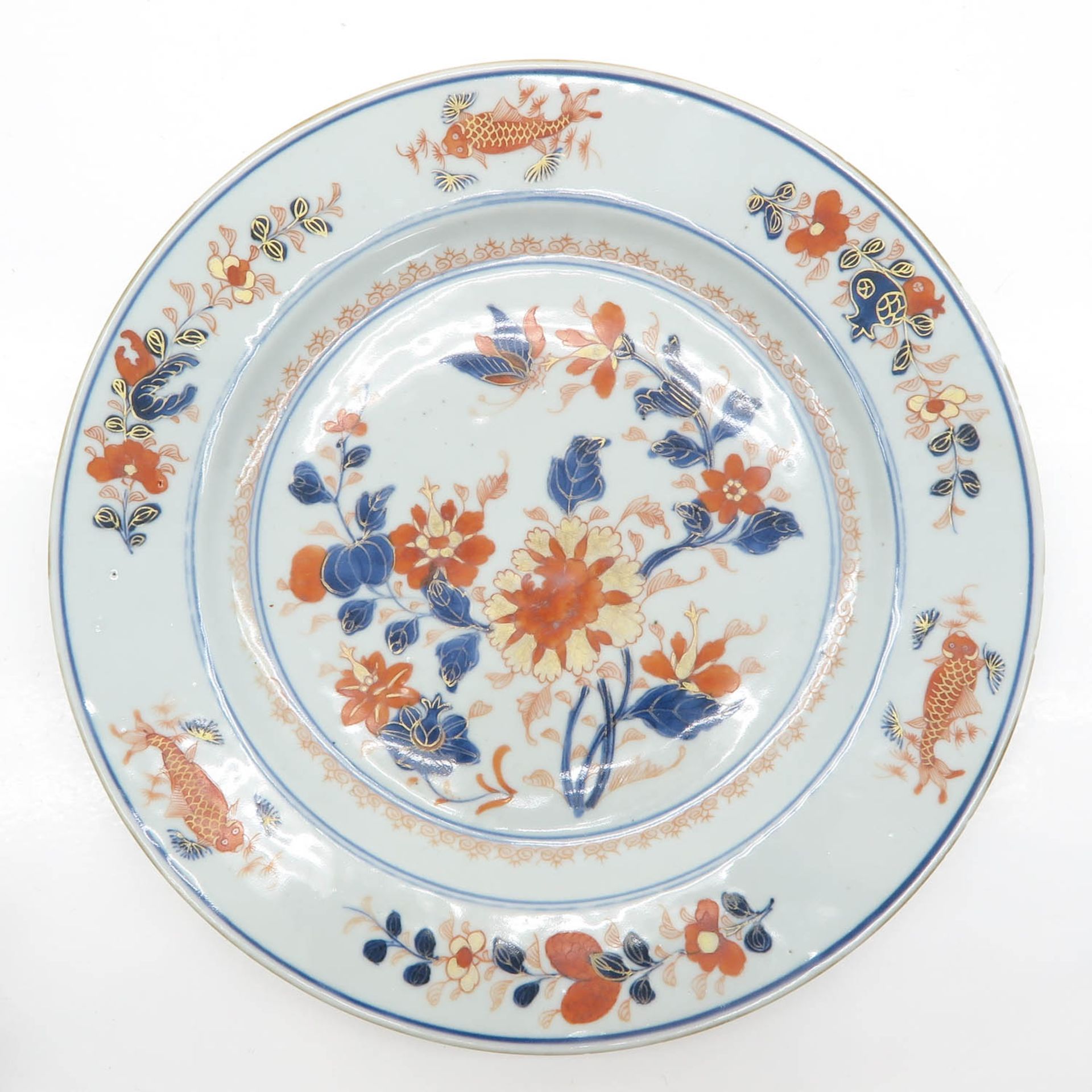 18th Century China Porcelain Imari Decor Plate