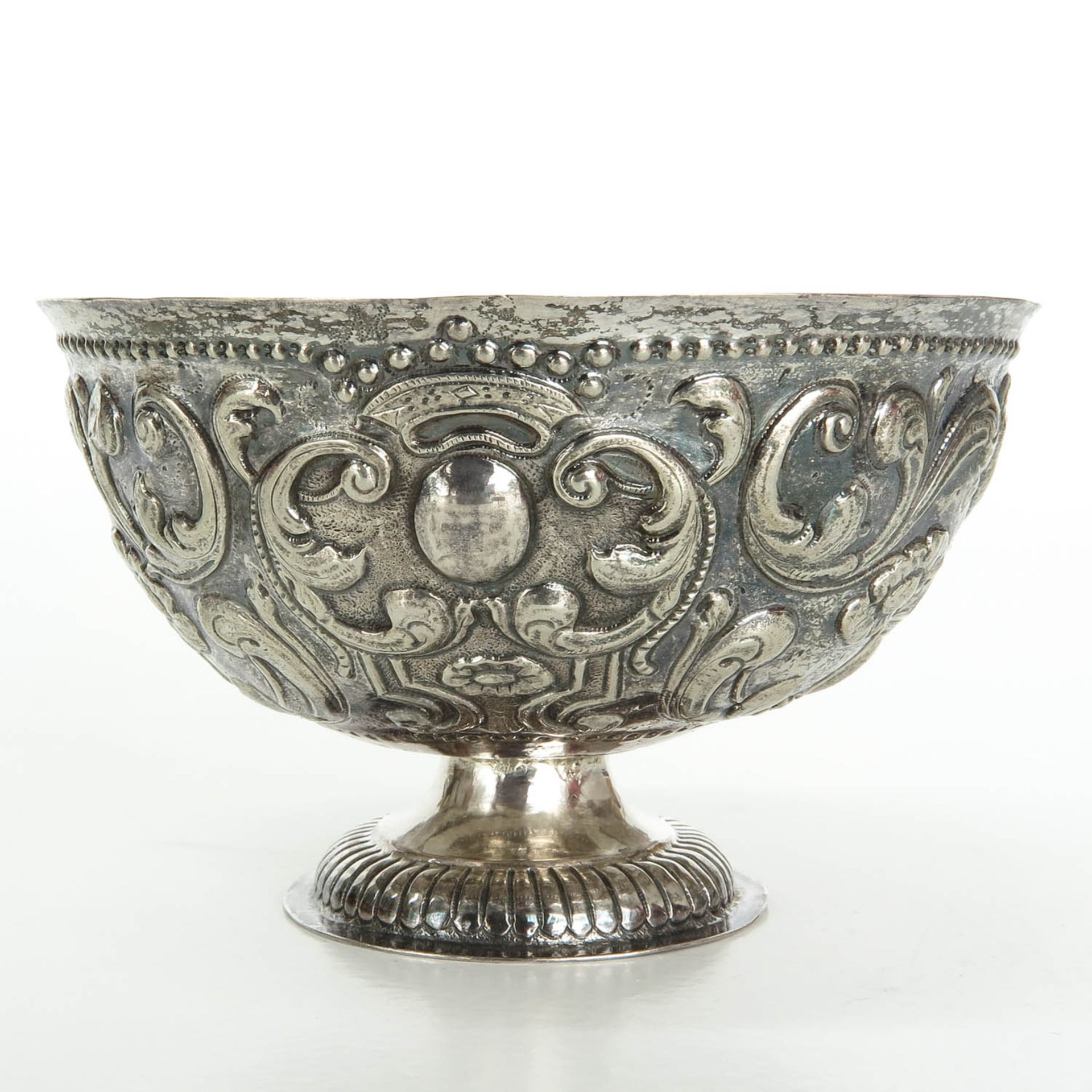 18th Century Dutch Silver Cream Bowl - Bild 4 aus 6