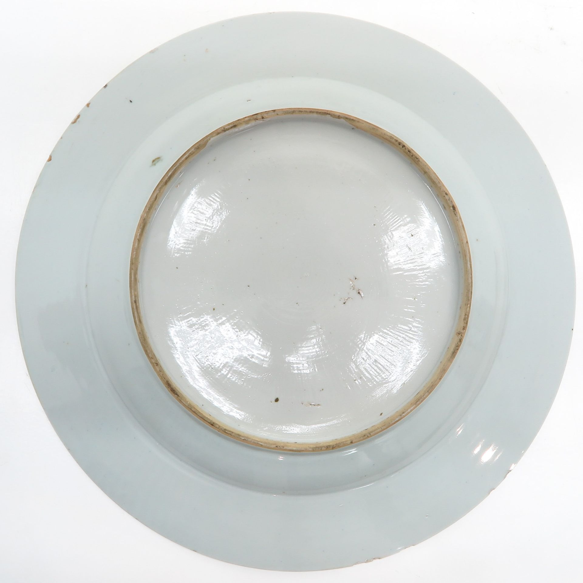 China Porcelain Famille Rose Plate Circa 1800 - Image 2 of 2