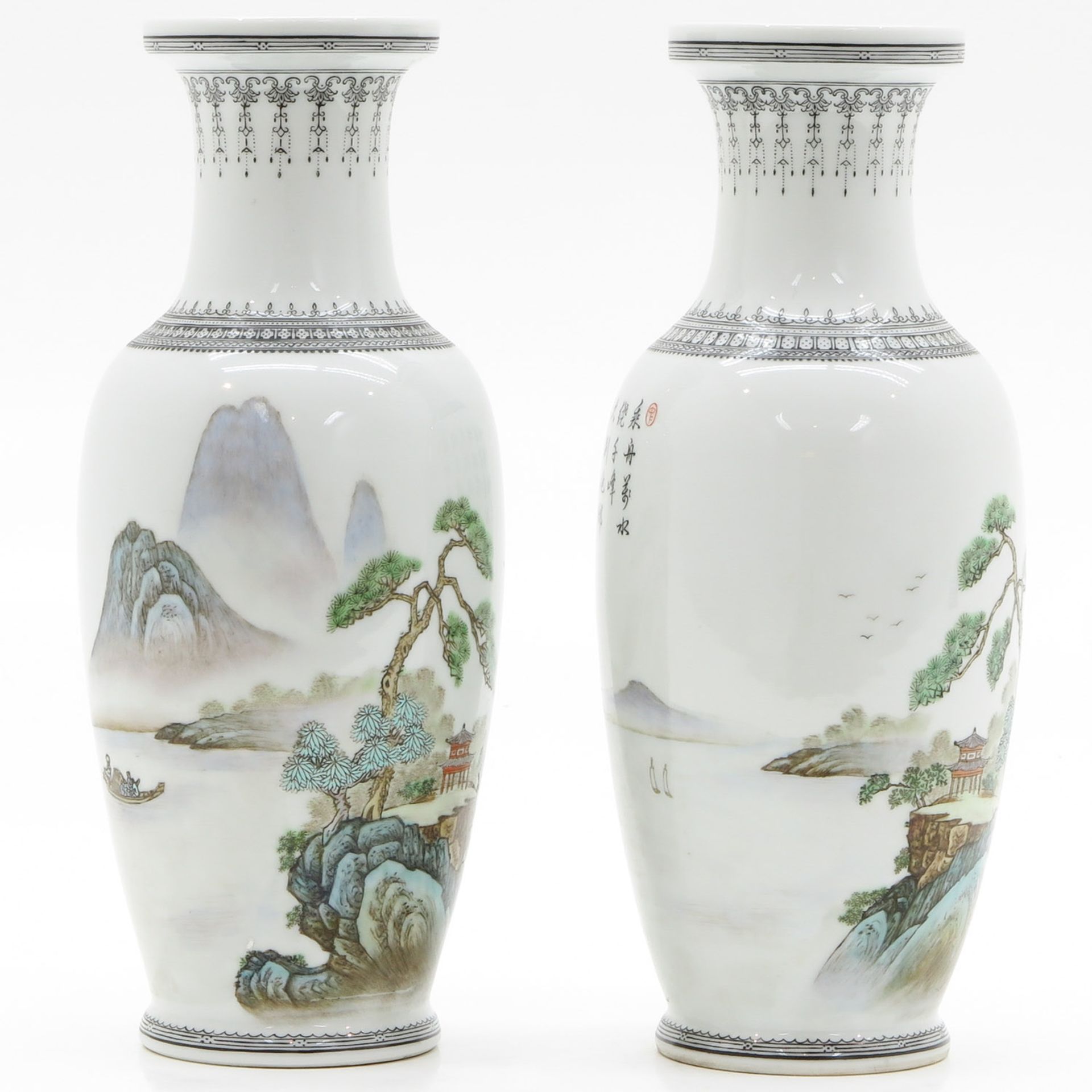 Pair of Republic Period Vases - Bild 4 aus 6