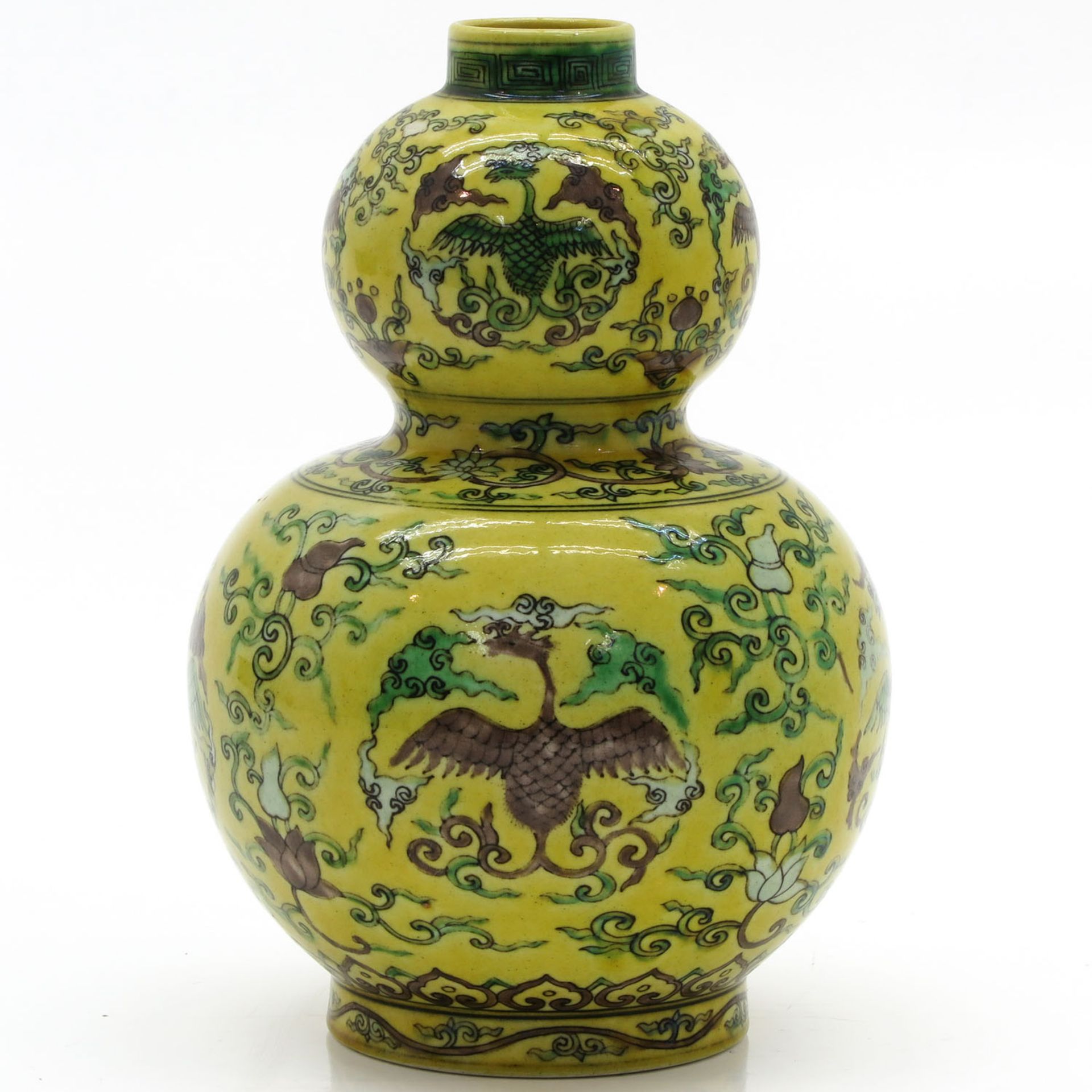 China Porcelain Double Gourd Vase