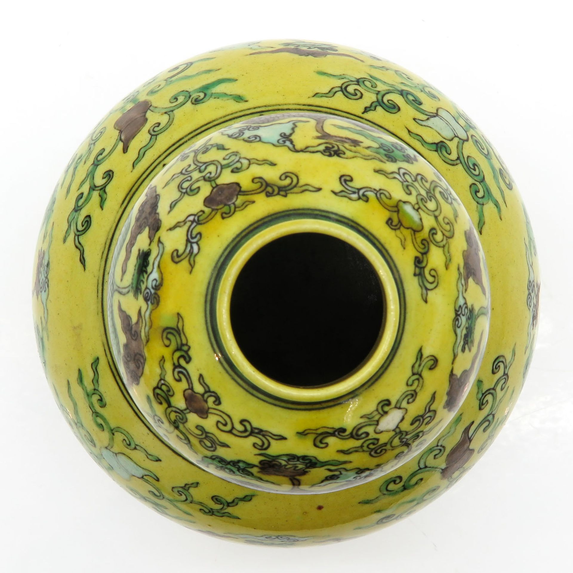 China Porcelain Double Gourd Vase - Bild 5 aus 6