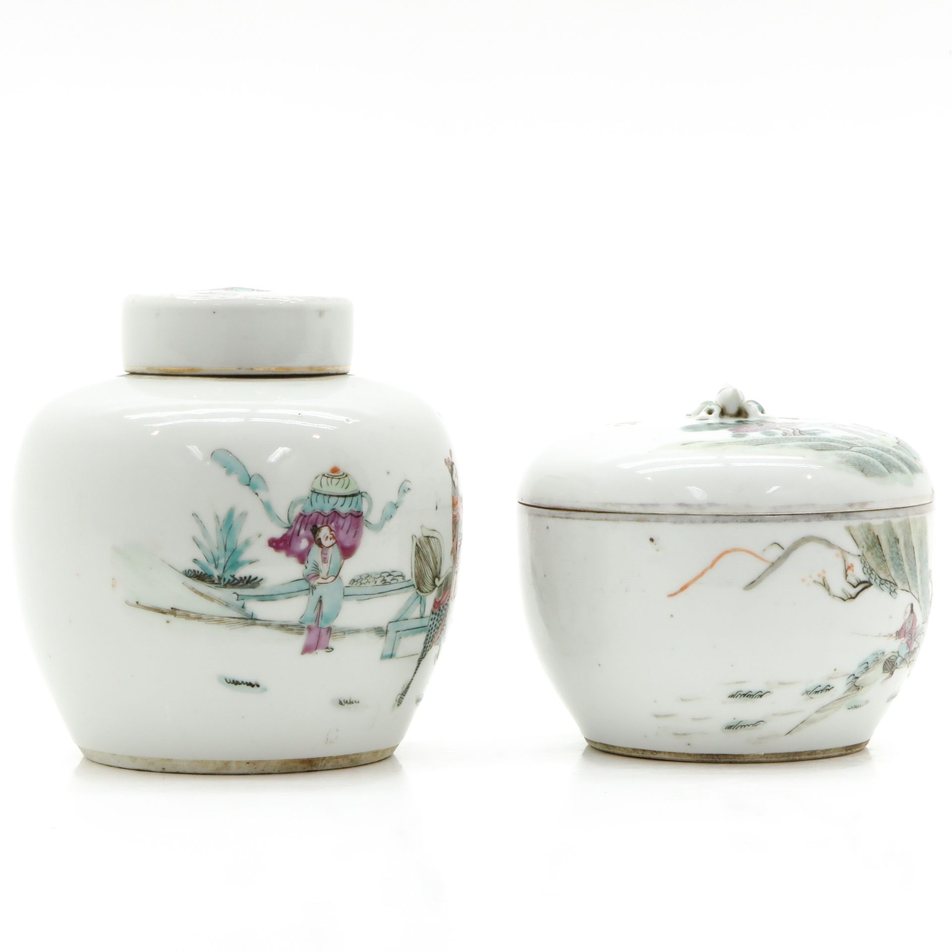 China Porcelain Lidded Jar and Ginger Jar - Bild 4 aus 6