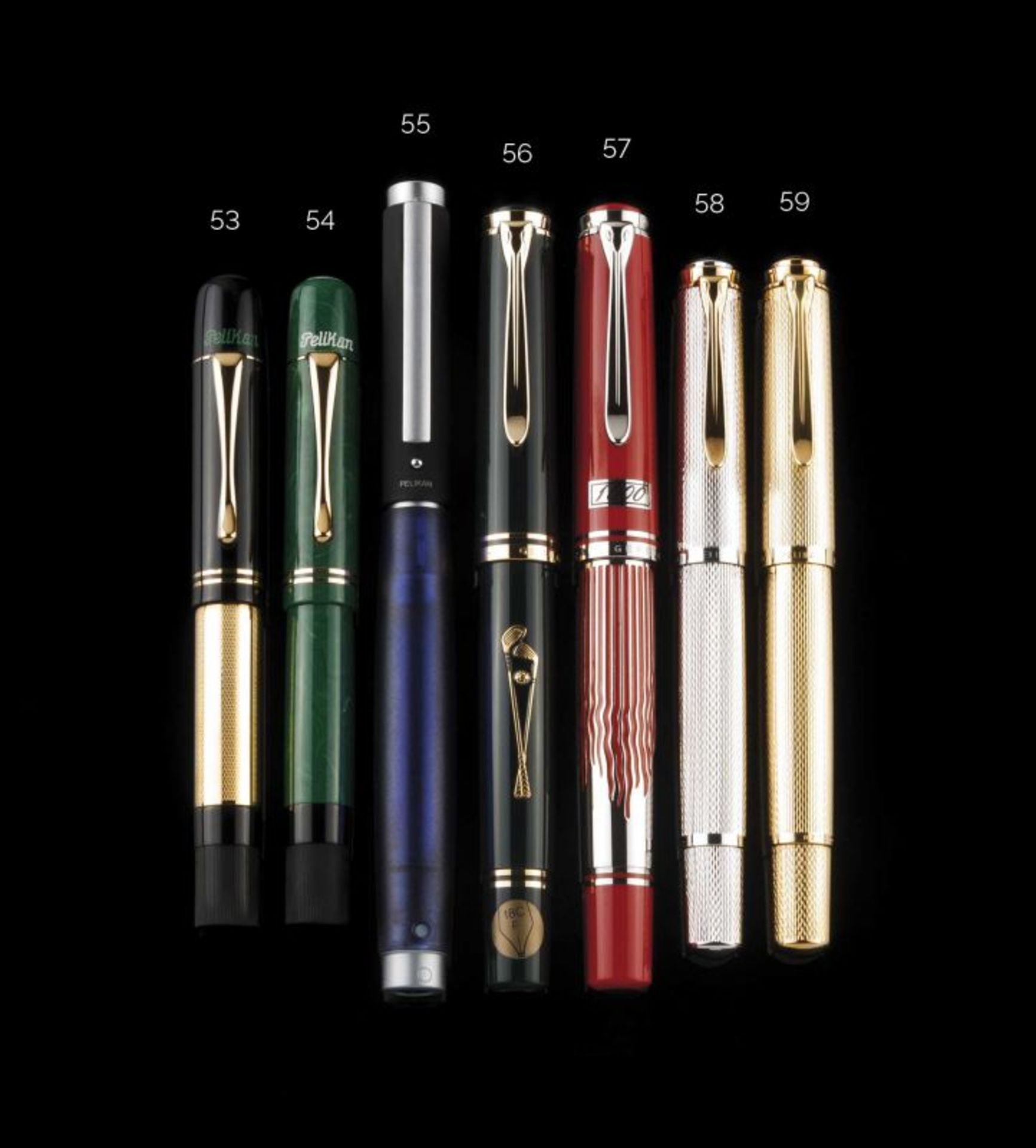 Pelikan 1931 Black and gilt similar to the original Art Deco pen Limited edition 2333/5000 Box, case