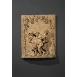 Clodion (d.i. Claude Michel) (Nancy 1738 – 1814 Paris) Der trunkene Silen. Um 1804 Terrakottarelief,