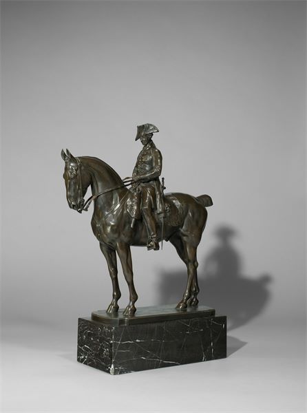 Louis Tuaillon (1862 – Berlin – 1919) Friedrich der Große zu Pferde. Um 1911 / vor 1920 Bronze mit