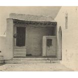 Raoul Hausmann (Wien 1886 – 1971 Limoges) „Porxu de una casa cerca de San Antonio Abad“. 1936