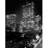 Andreas Feininger (Paris 1906 – 1999 New York) Ohne Titel (Manhattan by Night). 1940er Jahre