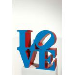 Robert Indiana (New Castle/Indiana 1928 – lebt in Vinalhaven/Maine)LOVE. 1966/2001Aluminium, bemalt.