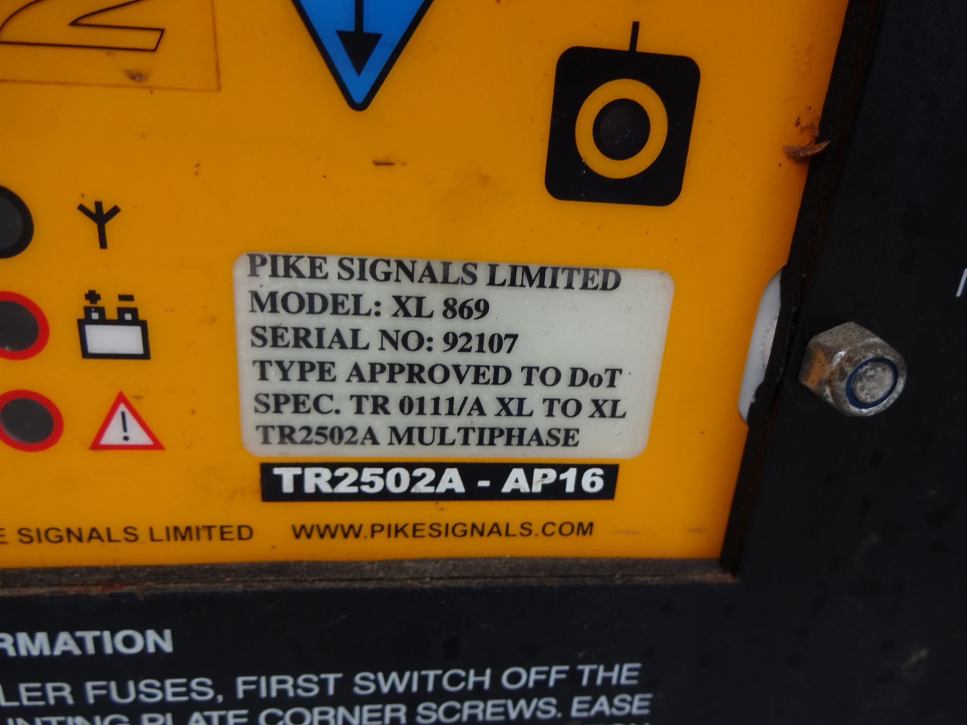 PIKE COMBI Kubota diesel powered traffic lights (3082456) - Image 9 of 12