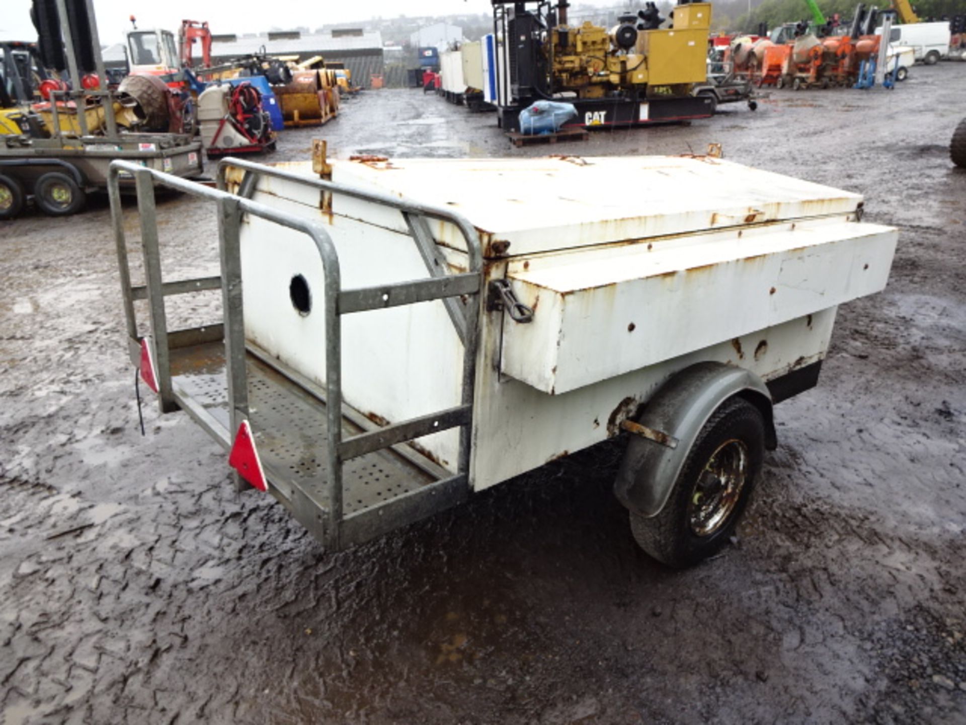 PIKE fast tow traffic light trailer c/w KUBOTA diesel engine (BL3030290) - Image 3 of 6