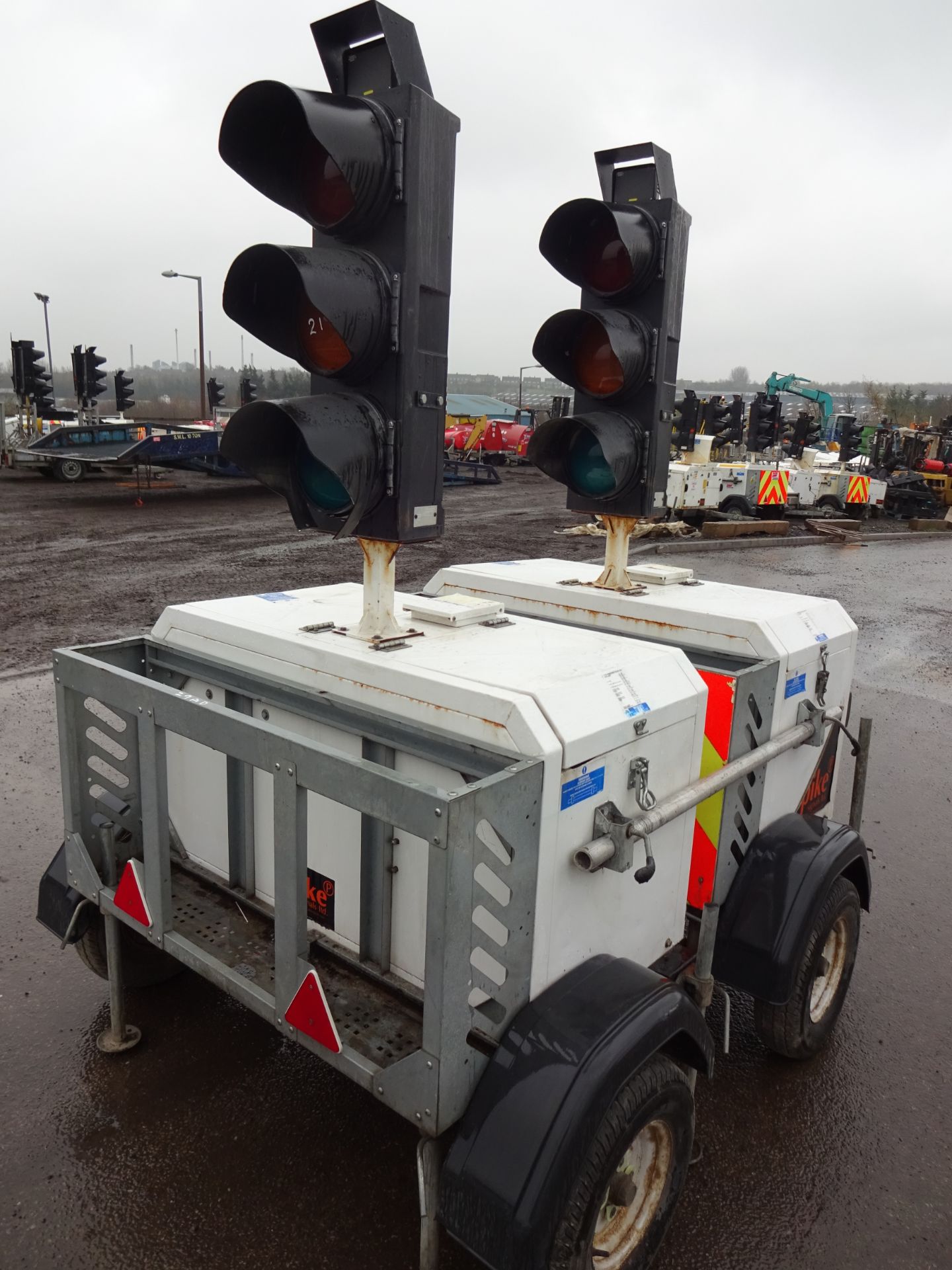 PIKE COMBI Kubota diesel powered traffic lights (3086673) - Image 3 of 9