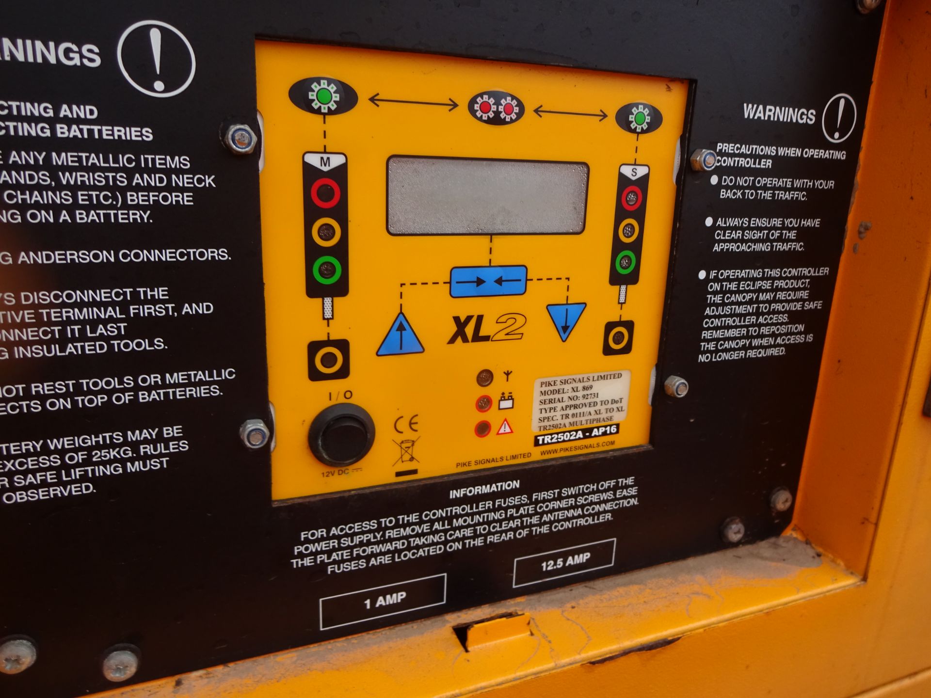 PIKE COMBI solar powered radio traffic lights (ADA580462) - Image 6 of 9