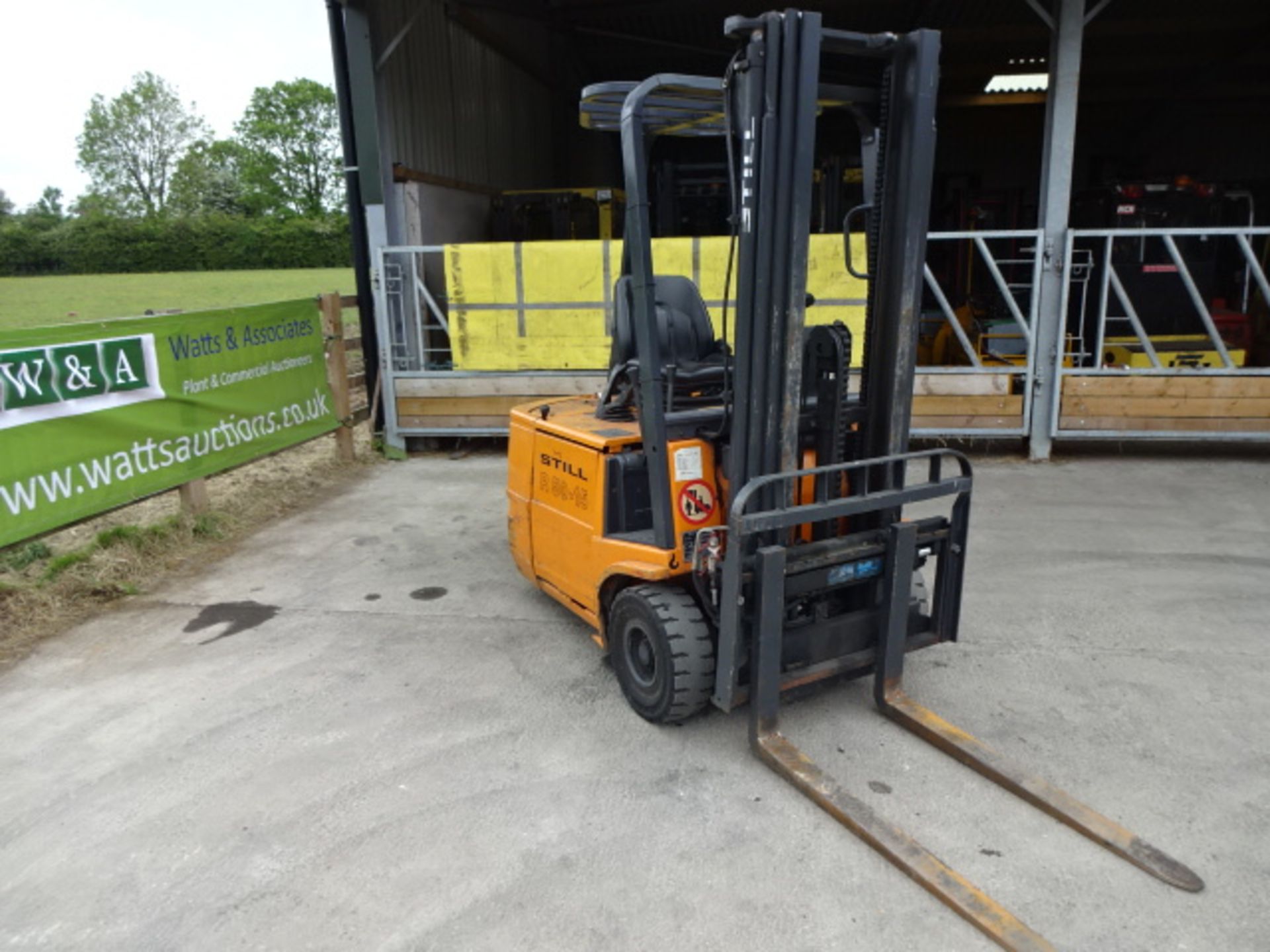 2000 STILL R50-15 1.5t battery driven forklift truck S/n: 515044022768 with triplex free-lift