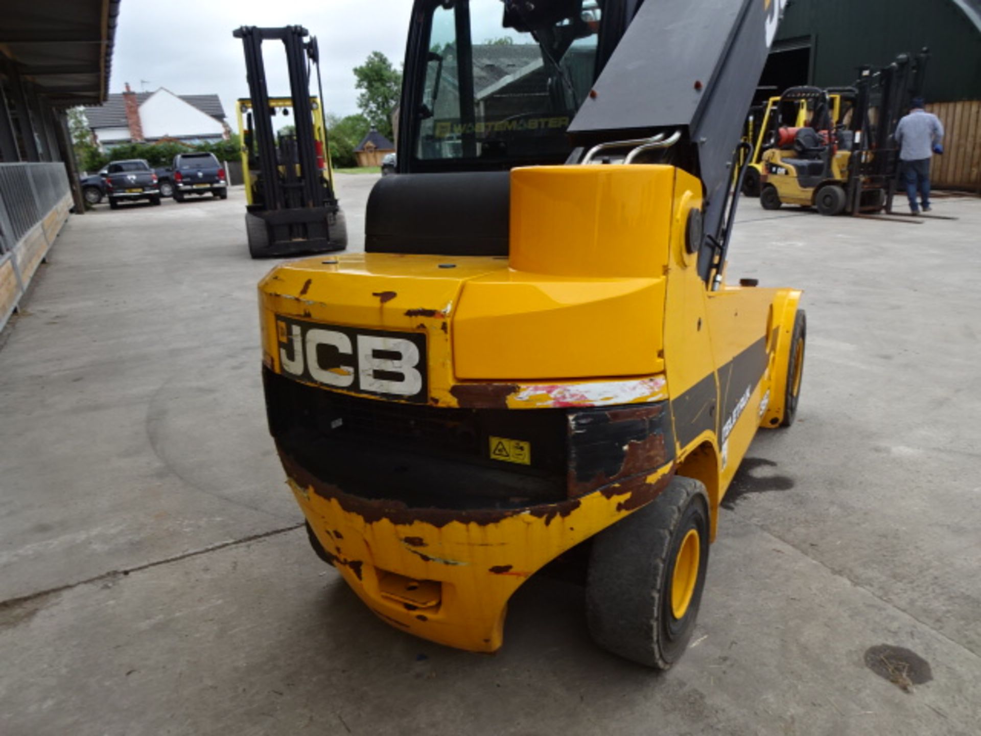2012 JCB TLT35 Wastemaster 3.5t diesel driven telescopic forklift truck S/n: E01541170 with - Image 7 of 10