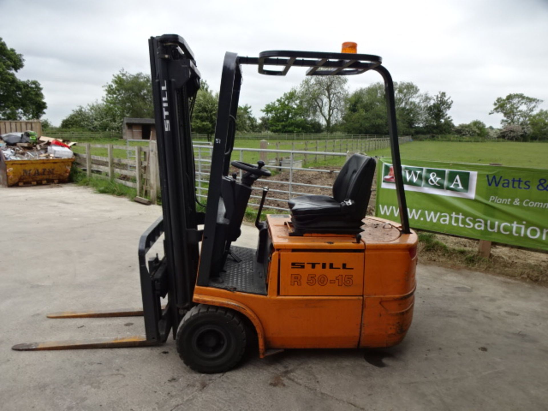 2000 STILL R50-15 1.5t battery driven forklift truck S/n: 515044022768 with triplex free-lift - Image 4 of 9