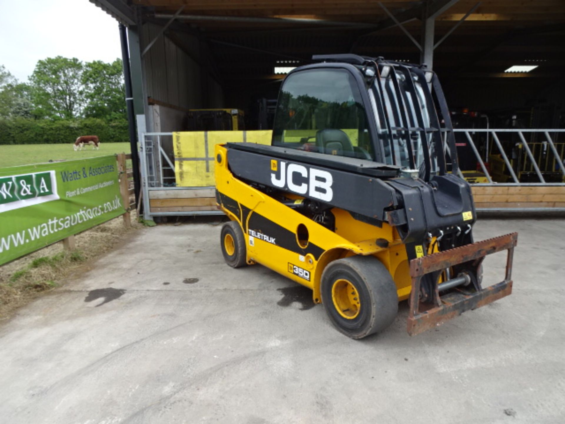 2012 JCB TLT35 Wastemaster 3.5t diesel driven telescopic forklift truck S/n: E01541170 with