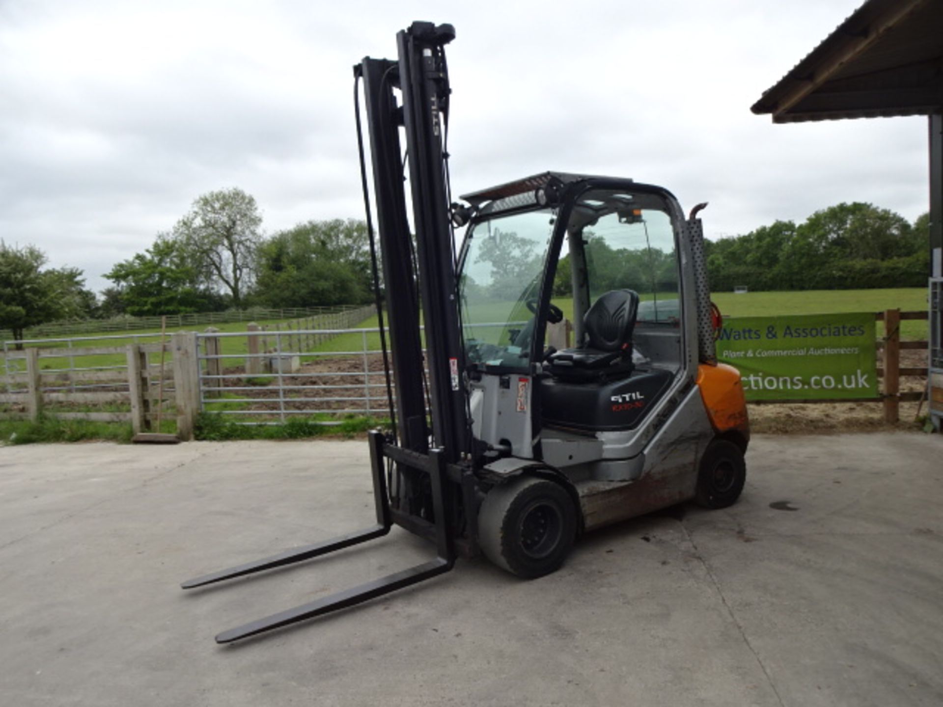 2007 STILL RX70-30T 3t gas driven forklift truck S/n: 517327002306 with duplex mast, new forks & 3rd - Image 4 of 9