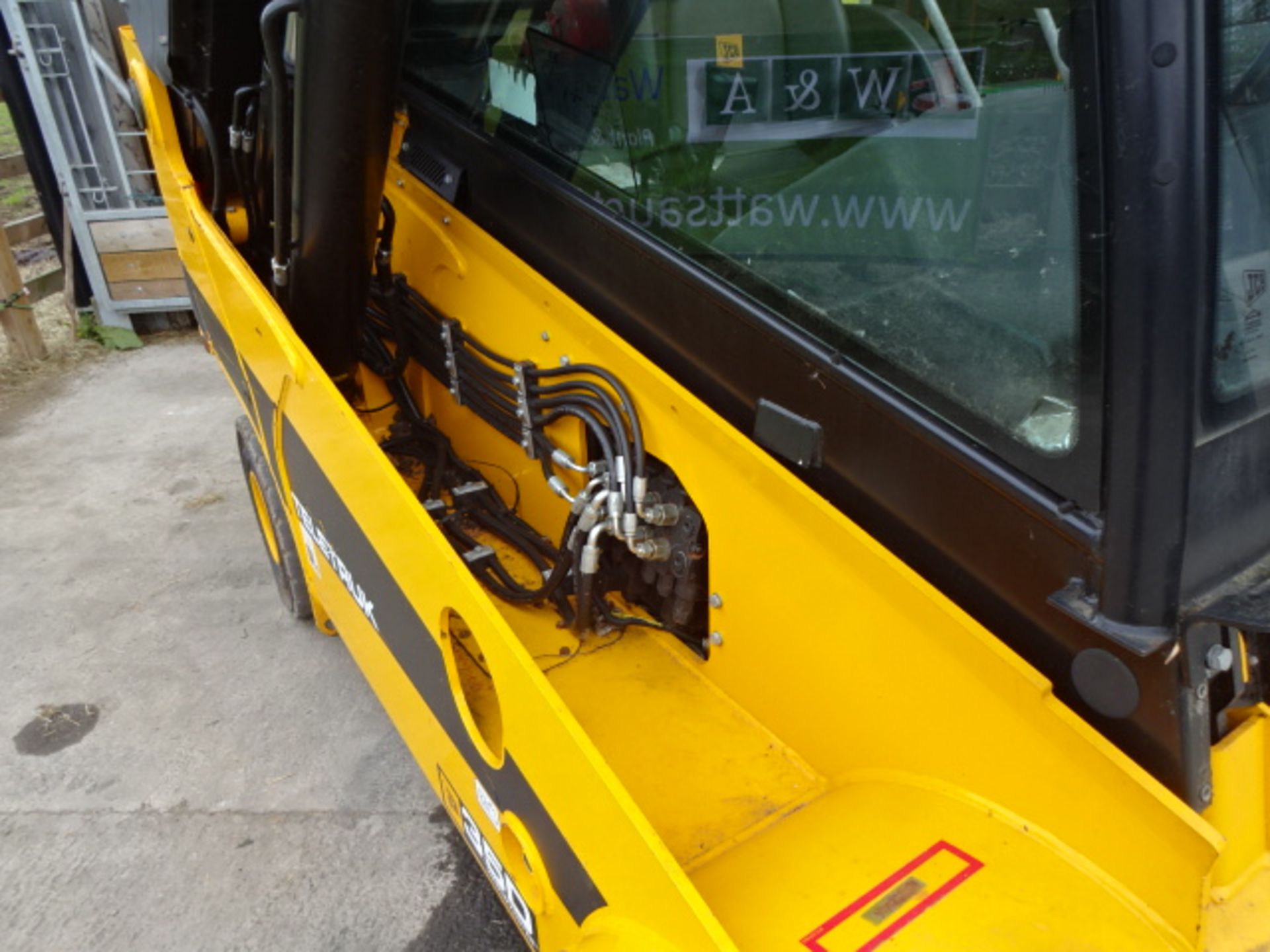 2012 JCB TLT35 Wastemaster 3.5t diesel driven telescopic forklift truck S/n: E01541170 with - Image 9 of 10
