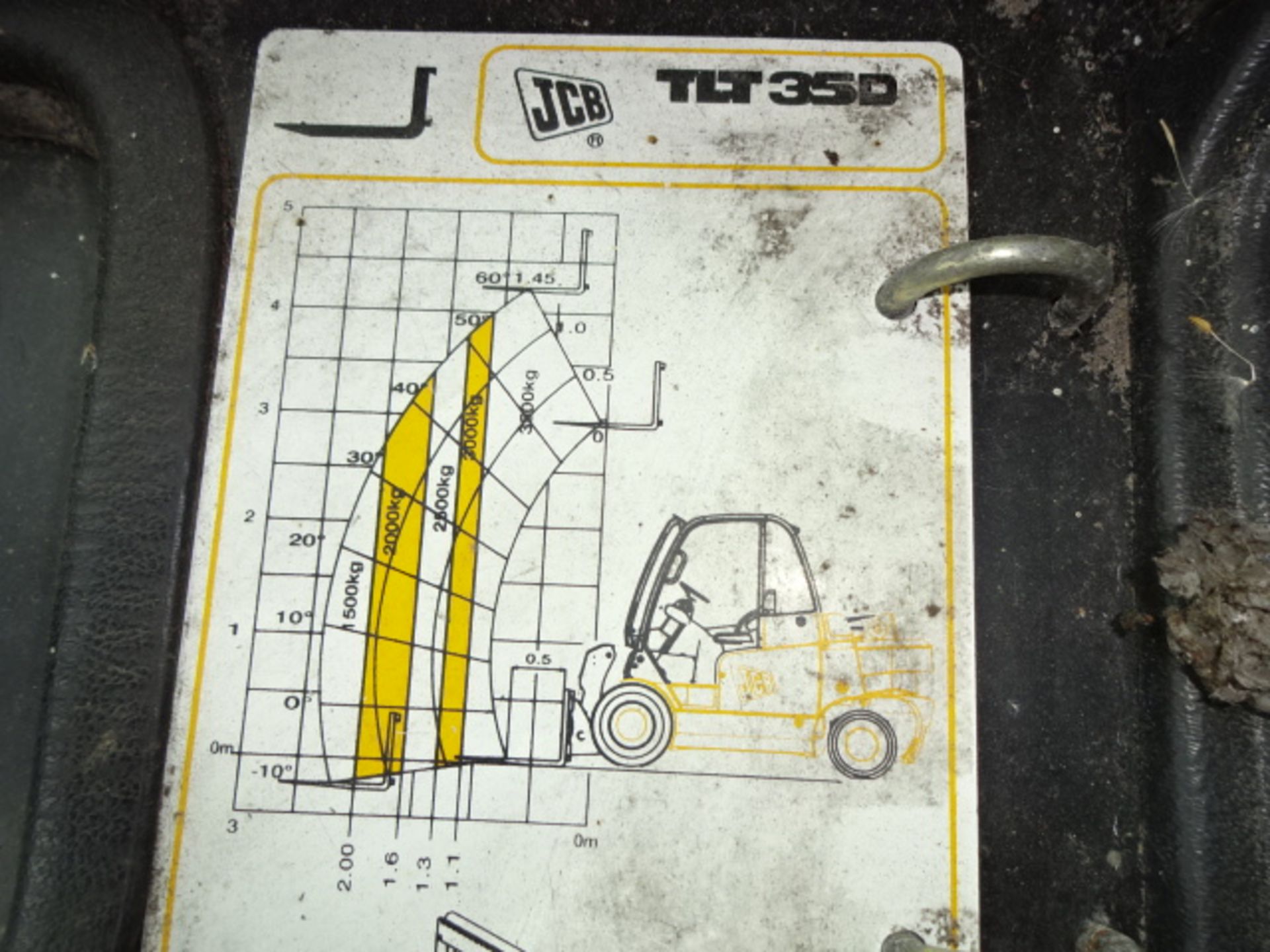 2012 JCB TLT35 Wastemaster 3.5t diesel driven telescopic forklift truck S/n: E01541170 with - Image 10 of 10